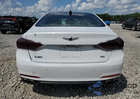 2017 Genesis G80 Ultimate из США, поврежденный, VIN KMHGN4JF7HU173881